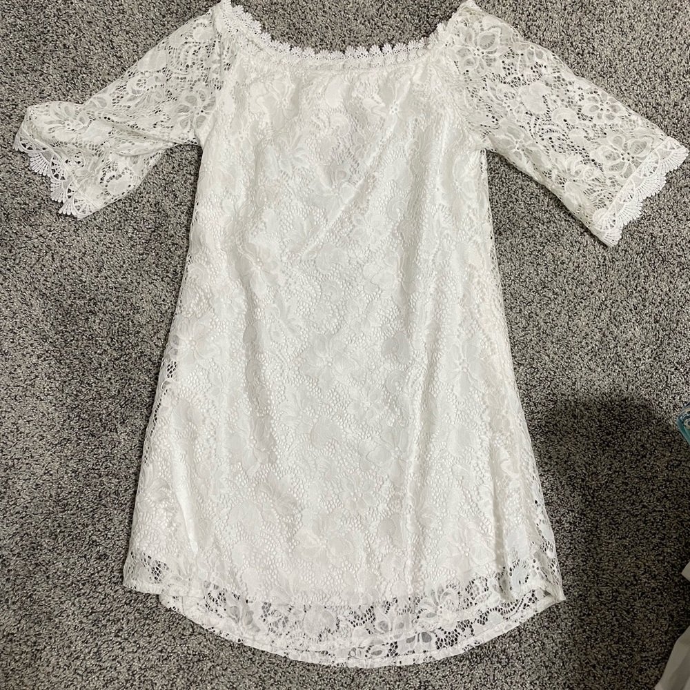 White special occasion dress